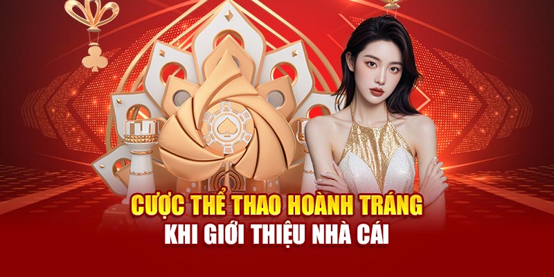 Cược thể thao hoành tráng khi giới thiệu nhà cái