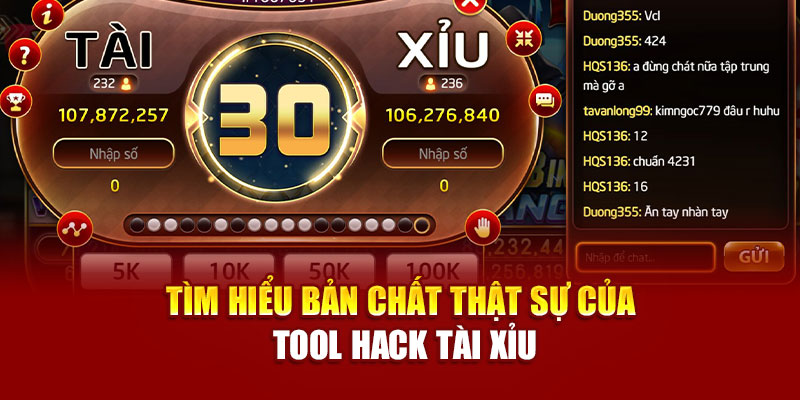 Tìm hiểu bản chất thật sự của tool hack tài xỉu